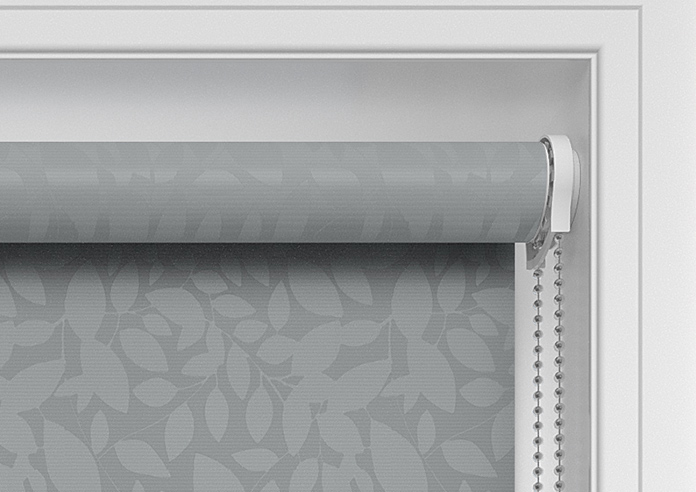 Jasmine (Blackout), Silver - Twist&Fit Roller Blind - Image 11